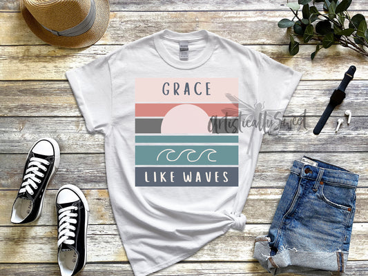 Grace Like Waves Tee