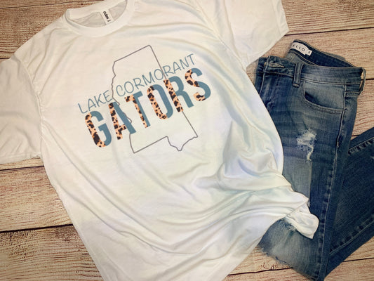 Leopard School Mascot tee