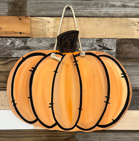 Simple Pumpkin- Lined