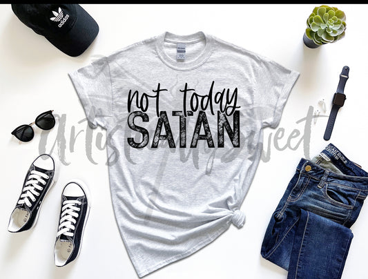 Not Today Satan Comfy Tee